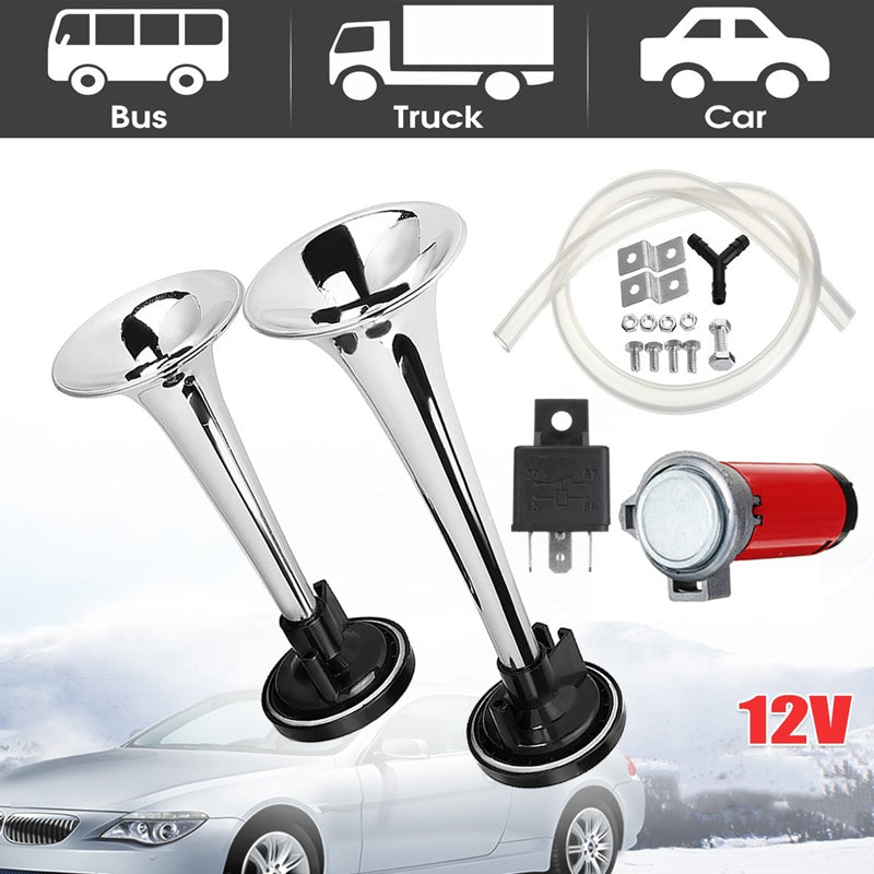 Universal-Luftdruckhorn-Set für zwei Trompeten