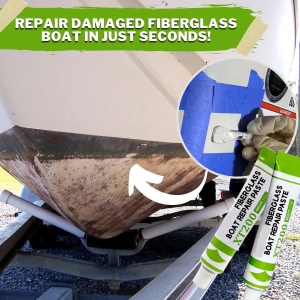 📢📢 KAUF 2 UND BEKOMME 1 GRATIS DAZU!! ⏰Richvrd Fiberglas Reparaturpaste für Boote