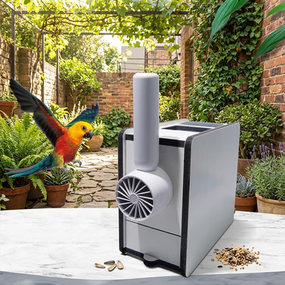 🐦 50% RABATT! ⏰ Rechargeable Bird Seed Shell Separator – Entfernt leere Hülsen automatisch – Spart Zeit, hält die Voliere sauber – ideal für Wellensittiche, Kanarienvögel oder Papageien 🌿