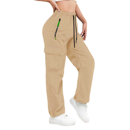 👖 NUR FÜR BEGRENZTE ZEIT: 50 % RABATT! 💥 Vintage-Cargohose für Damen mit Taschen – lockere Passform, atmungsaktiv, verstellbarer Bund ✨
