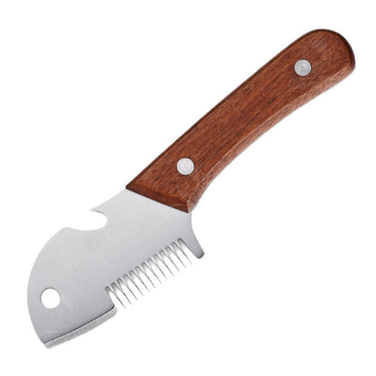 🔪 KAUFE 2, ERHALTE 1 GRATIS! ⏰ 3-in-1 Küchenhelfer – Zwiebel- & Frühlingszwiebel-Schneider mit Holzgriff – Ideal für feine Streifen & Würfel – spart Zeit, schont die Finger 🧅