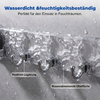 Minimalistische Hakenleiste mit Saugnapf