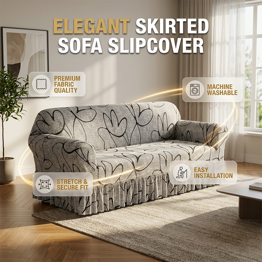 🛍️ 50 % Rabatt – Dehnbarer Sofa-Überzug – passgenau, rutschfest & waschbar – für eine stilvolle & geschützte Couch 🛋️