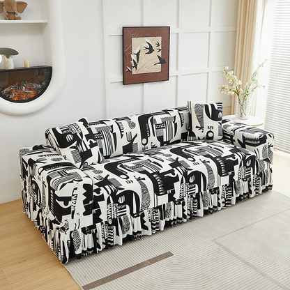 🛍️ 50 % Rabatt – Dehnbarer Sofa-Überzug – passgenau, rutschfest & waschbar – für eine stilvolle & geschützte Couch 🛋️