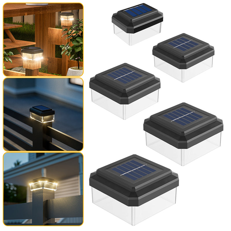 🍃 Solar-LED-Pfostenkappe – verwandelt deinen Garten in ein stilvolles Lichtparadies ✨