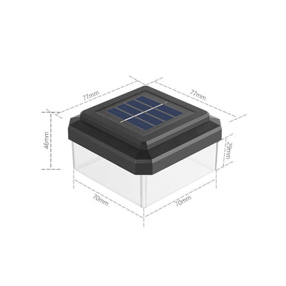 🍃 Solar-LED-Pfostenkappe – verwandelt deinen Garten in ein stilvolles Lichtparadies ✨