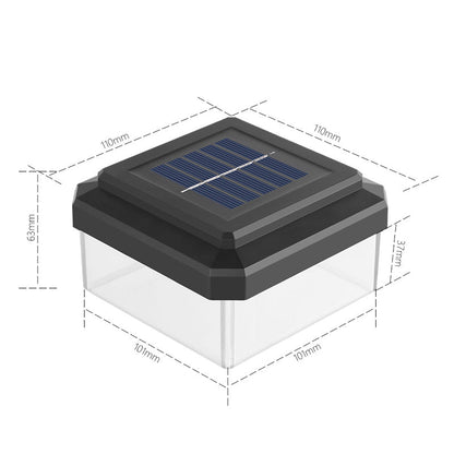 🍃 Solar-LED-Pfostenkappe – verwandelt deinen Garten in ein stilvolles Lichtparadies ✨