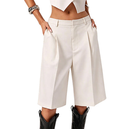 Damen-Bermudashorts in lockerer Passform