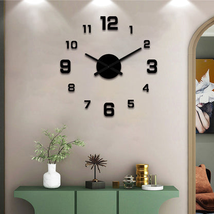 📢📢50 % Rabatt!!🥳💞 50K+ VERKAUFT! ⚡⏰3D-Wanduhr-Set aus selbstleuchtendem Acryl zur Selbstmontage