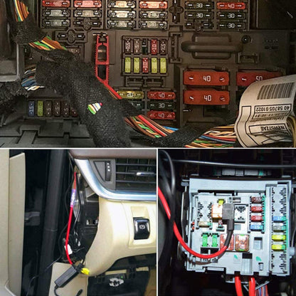 🔧 12-teiliges Sicherungsadapter-Set – Einfach Strom abgreifen ohne Kabelchaos