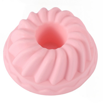 Silikonbackförmchen im Donut-Stil