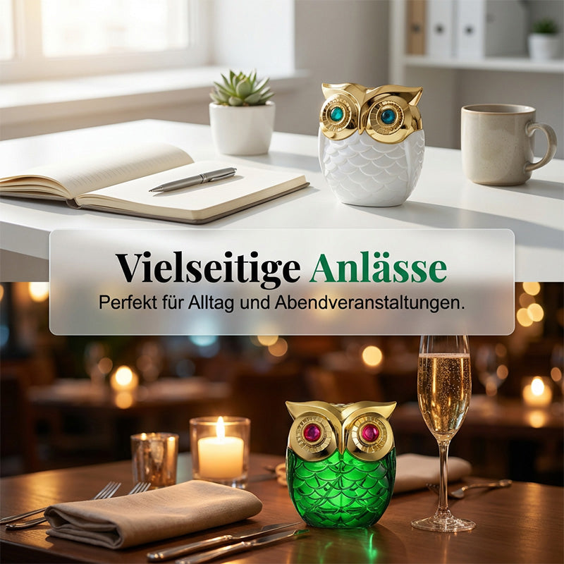 🦉✨ Mystisches Eulen-Parfum 100 ml – langanhaltend & edel, mit Noten von Vanille & Jasmin, jetzt −50%