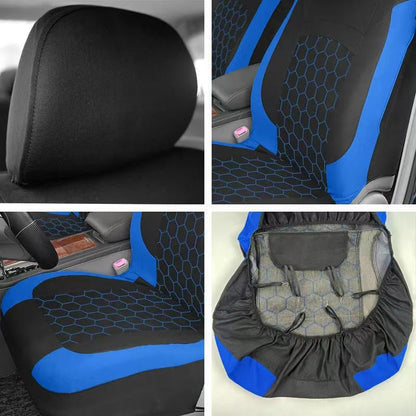 🏆 50% RABATT🔥Universelles 9-teiliges Autositzbezug-Set für 5-Sitzer