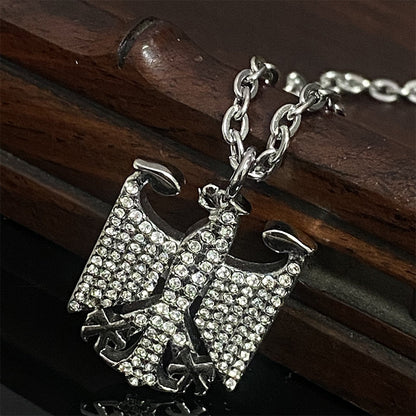 🦅🇩🇪 Halskette mit Bundesadler-Emblem – 50% RABATT! Trage deine Verbundenheit mit Stolz – edles Design, hochwertig verarbeitet. 🔥✨