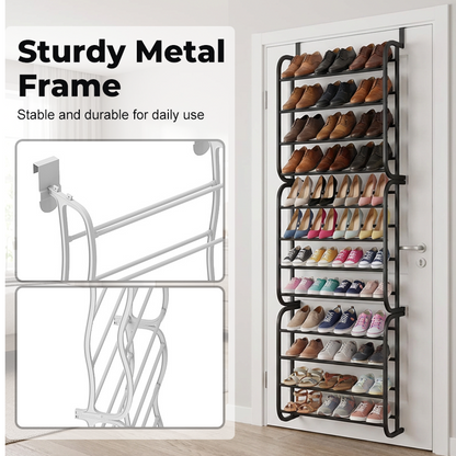 🥿👢🏠Multifunktionaler Türhänger Schuh Organizer, kompakter Schuhspeicher
