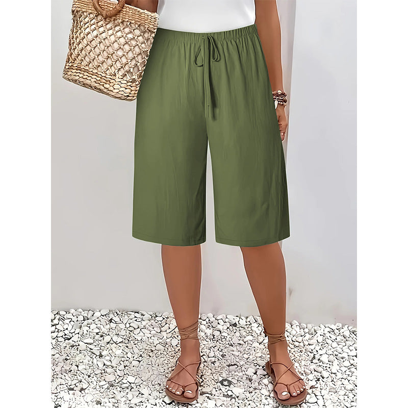 👖 JETZT 50% RABATT! ⏰ Damen Weite Bein Hose – Fließend & Leicht – Perfekt für Sommer, Büro oder lässige Eleganz – Bequem und Vielseitig 🌸✨