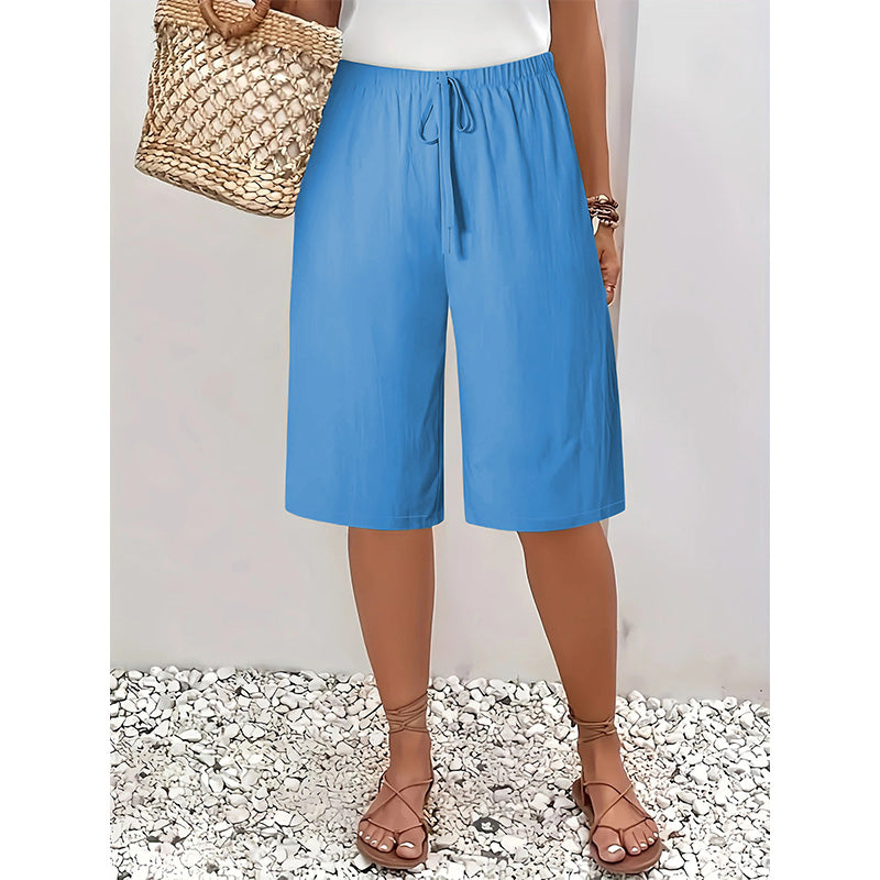 👖 JETZT 50% RABATT! ⏰ Damen Weite Bein Hose – Fließend & Leicht – Perfekt für Sommer, Büro oder lässige Eleganz – Bequem und Vielseitig 🌸✨