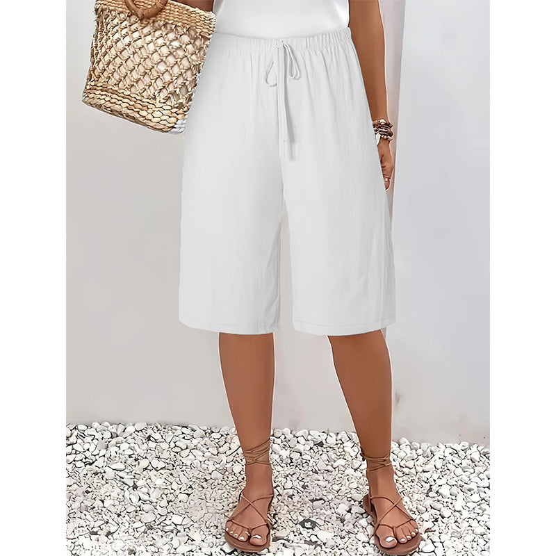 👖 JETZT 50% RABATT! ⏰ Damen Weite Bein Hose – Fließend & Leicht – Perfekt für Sommer, Büro oder lässige Eleganz – Bequem und Vielseitig 🌸✨