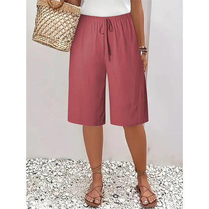 👖 JETZT 50% RABATT! ⏰ Damen Weite Bein Hose – Fließend & Leicht – Perfekt für Sommer, Büro oder lässige Eleganz – Bequem und Vielseitig 🌸✨