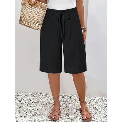 👖 JETZT 50% RABATT! ⏰ Damen Weite Bein Hose – Fließend & Leicht – Perfekt für Sommer, Büro oder lässige Eleganz – Bequem und Vielseitig 🌸✨