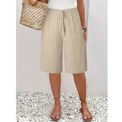 👖 JETZT 50% RABATT! ⏰ Damen Weite Bein Hose – Fließend & Leicht – Perfekt für Sommer, Büro oder lässige Eleganz – Bequem und Vielseitig 🌸✨