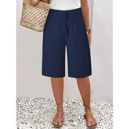 👖 JETZT 50% RABATT! ⏰ Damen Weite Bein Hose – Fließend & Leicht – Perfekt für Sommer, Büro oder lässige Eleganz – Bequem und Vielseitig 🌸✨