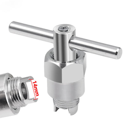 🔧 ZEITLICH BEGRENZT: 50 % RABATT! ⚙️ Schwerlast-Armaturen-Kartuschenabzieher – ergonomischer T-Griff, robustes Messing, einfache DIY-Anwendung