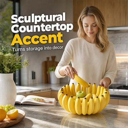 🍌 Bananenförmige Aufbewahrungsbox – 3D-Design, vielseitig als Obstschale oder für Kleinigkeiten, dekorativ & praktisch für Küche, Wohnzimmer & Büro 🏠