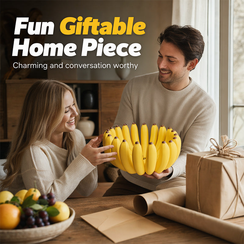 🍌 Bananenförmige Aufbewahrungsbox – 3D-Design, vielseitig als Obstschale oder für Kleinigkeiten, dekorativ & praktisch für Küche, Wohnzimmer & Büro 🏠