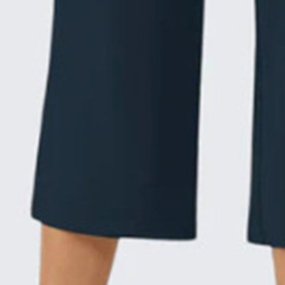 👖 50% RABATT! 🌸 Damen lässige weite Bein Caprihose – Leicht, luftig & vielseitig – Perfekt für warme Tage, Strand oder Freizeit – bequemer Begleiter mit Stil ☀️✨