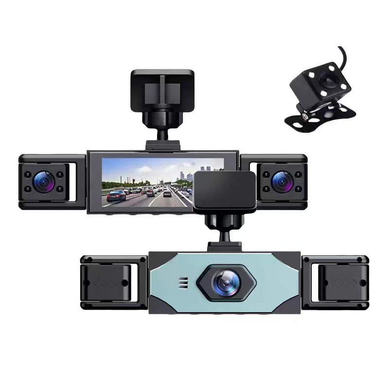 📹 50% RABATT! 🎉 4-Kanal-Dashcam mit 360°-Schutz – Rundumsicht & Nachtsicht – Ideal für sicheres Fahren und Parken – 1080P, Loop-Aufnahme & Bewegungsmelder 🚗🔒✨
