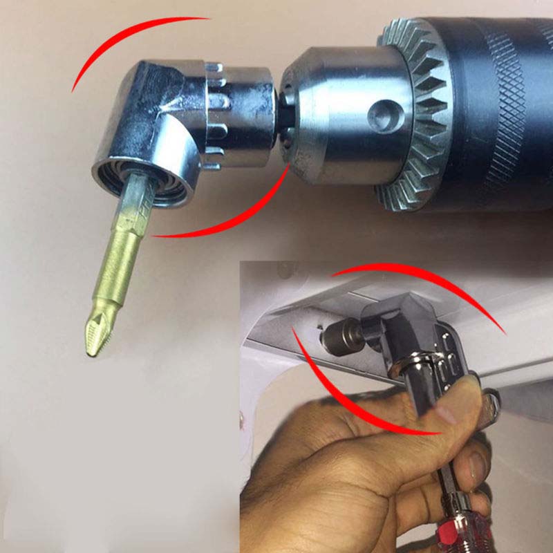 🔧 50% RABATT! 🔩 105-Grad-Winkelbohrer-Adapter-Set – Für enge Stellen & präzises Bohren – Kompatibel mit den meisten Bohrmaschinen – ideal für Möbelbau, Elektroinstallation & Heimwerkerprojekte 🛠️✨