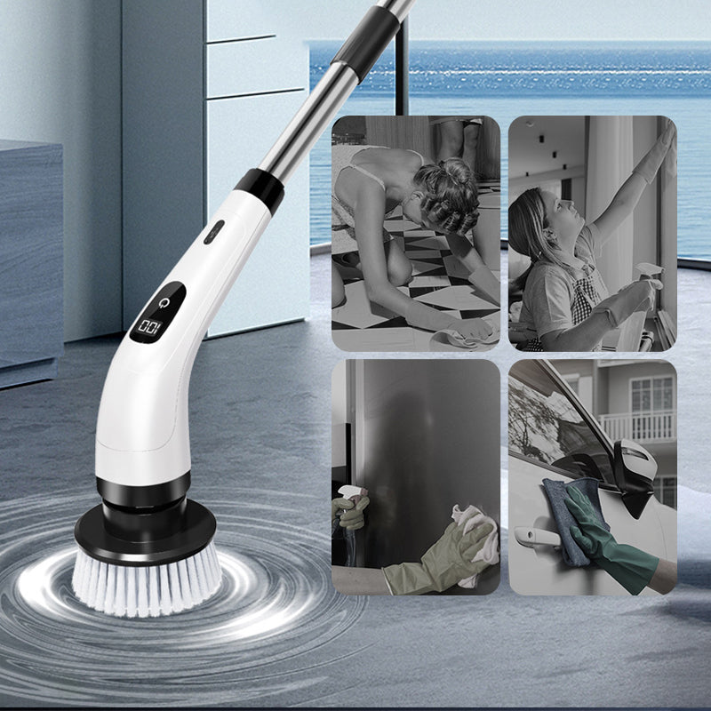 🧹 ZEITLICH BEGRENZT 50% RABATT! ✨ 8-in-1 Elektrische Reinigungsbürste Set – Arbeitserleichternd, Kabellos, Multiszenen 🌊