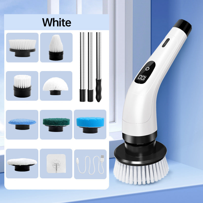 🧹 ZEITLICH BEGRENZT 50% RABATT! ✨ 8-in-1 Elektrische Reinigungsbürste Set – Arbeitserleichternd, Kabellos, Multiszenen 🌊