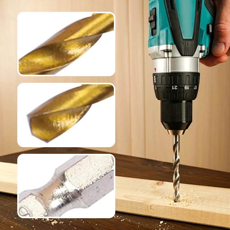 🔧13-teiliges Universal-Bohrer-Set