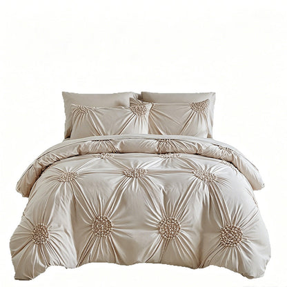 ✨ Elegantes Bettwäsche-Set mit edlem Falten-Design – stilvoller Komfort für dein Schlafzimmer