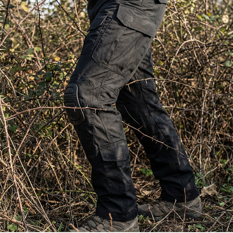 Herren-Taktische Cargo-Hose mit Knieschützern