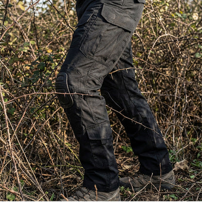 Herren-Taktische Cargo-Hose mit Knieschützern
