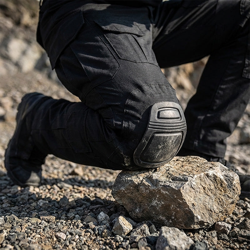 Herren-Taktische Cargo-Hose mit Knieschützern