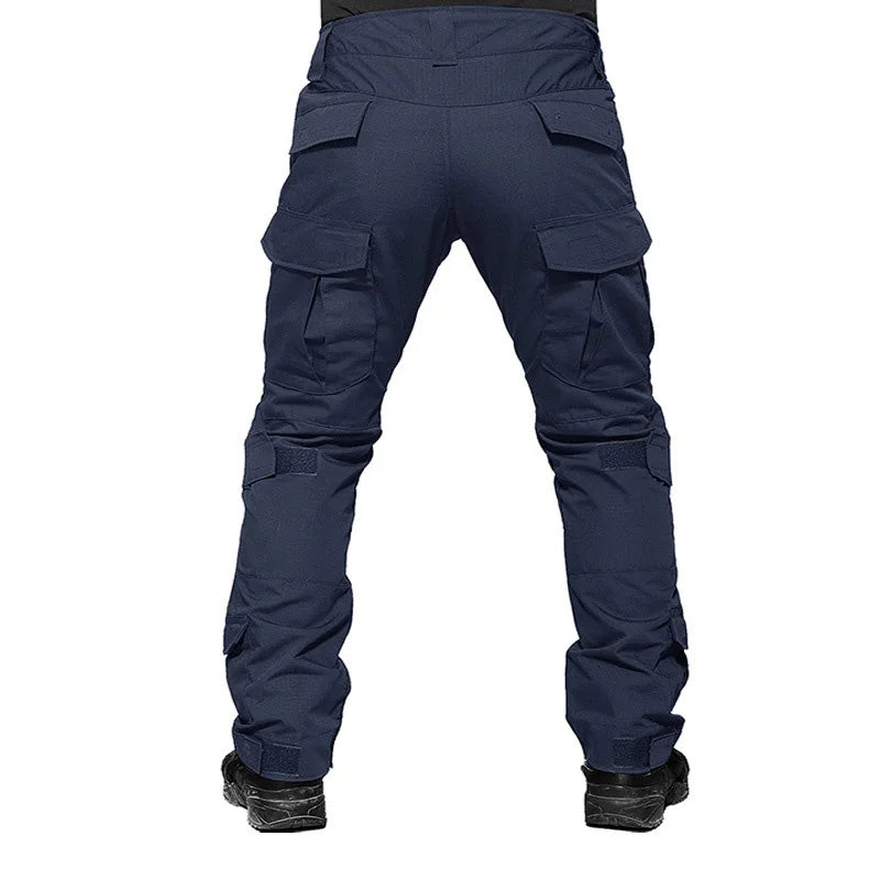 Herren-Taktische Cargo-Hose mit Knieschützern