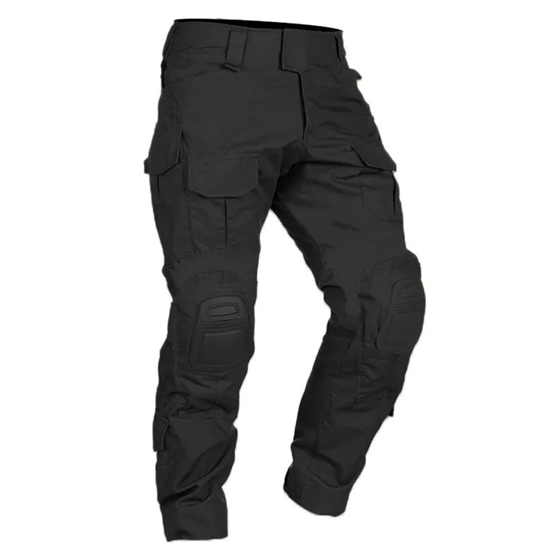 Herren-Taktische Cargo-Hose mit Knieschützern