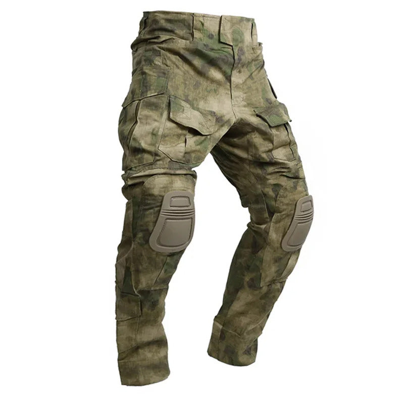 Herren-Taktische Cargo-Hose mit Knieschützern