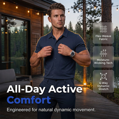 👔 50% RABATT! 🌿 Herren Zweiteiler – Leichter Casual-Anzug aus atmungsaktivem Stoff – Perfekt für Sommer, Hochzeit oder Büro – lässig-elegant mit Komfort ✨👖🌞