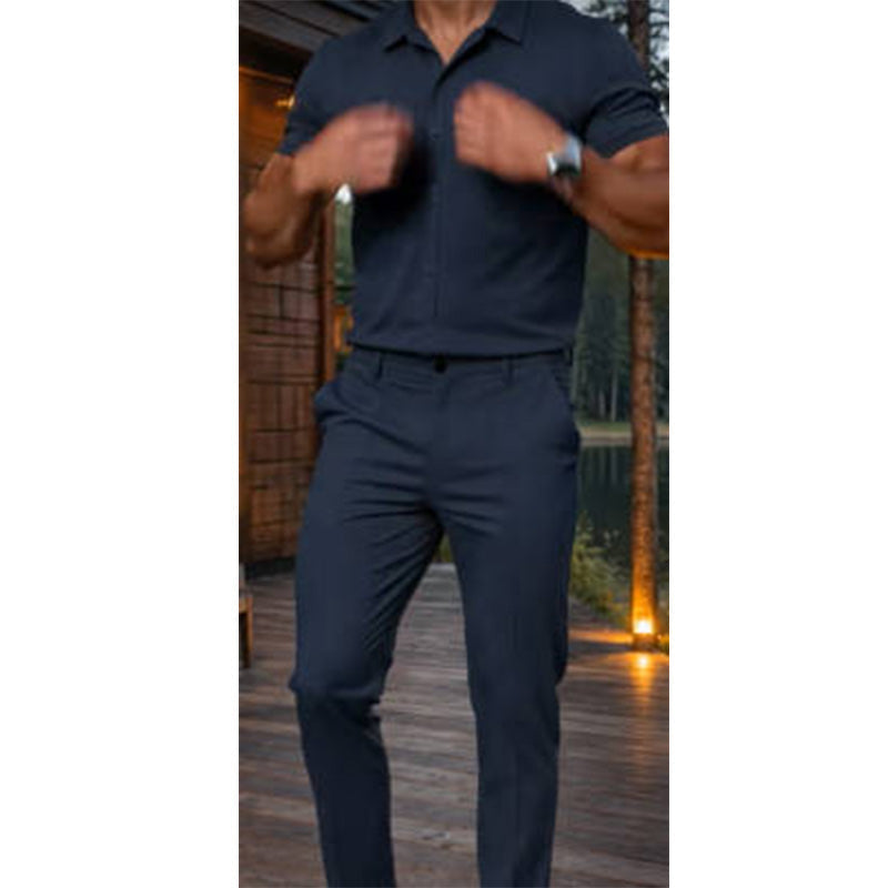 👔 50% RABATT! 🌿 Herren Zweiteiler – Leichter Casual-Anzug aus atmungsaktivem Stoff – Perfekt für Sommer, Hochzeit oder Büro – lässig-elegant mit Komfort ✨👖🌞