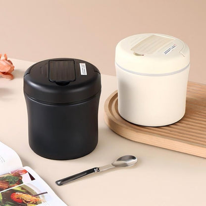 🥣 Vakuum-Thermobehälter mit Faltlöffel – warme Mahlzeiten überall genießen!
