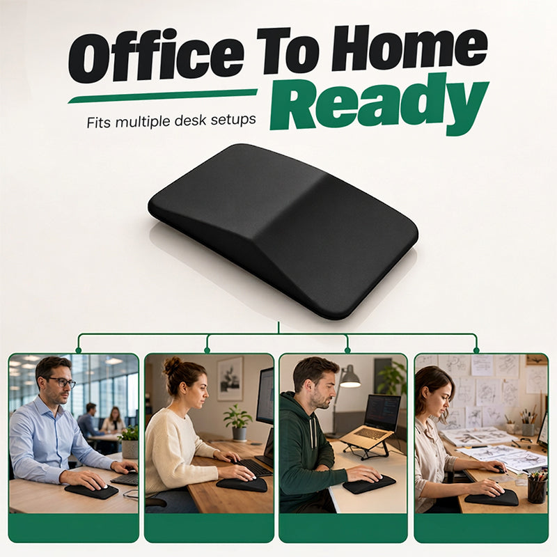 🖐️ Ergonomische Handgelenkauflage aus Memory-Schaum – Mehr Komfort beim Tippen & Arbeiten
