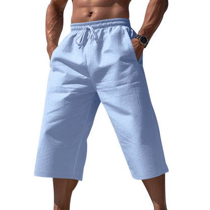 Atmungsaktive Cropped Loungehose