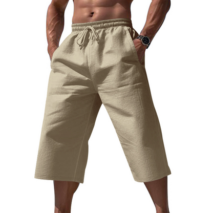Atmungsaktive Cropped Loungehose