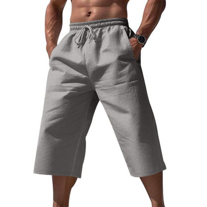 Atmungsaktive Cropped Loungehose