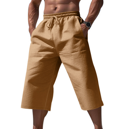 Atmungsaktive Cropped Loungehose
